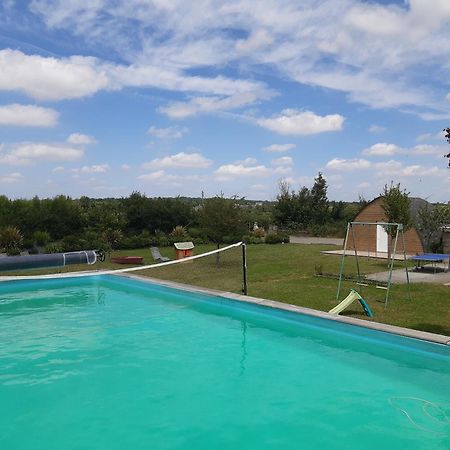 Maison A La Campagne - Piscine Beaulieu-sur-Layon Exteriör bild