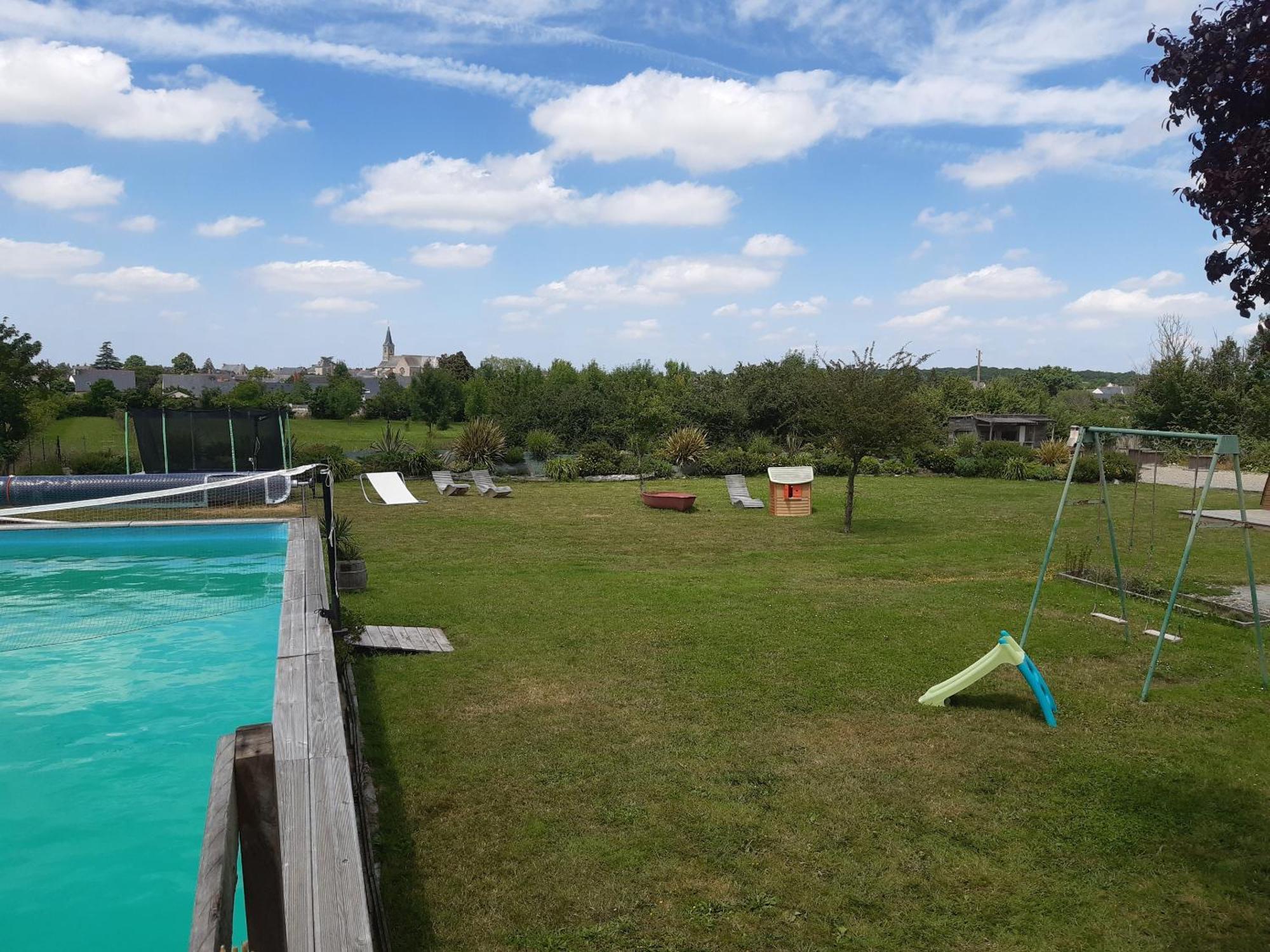 Maison A La Campagne - Piscine Beaulieu-sur-Layon Rum bild