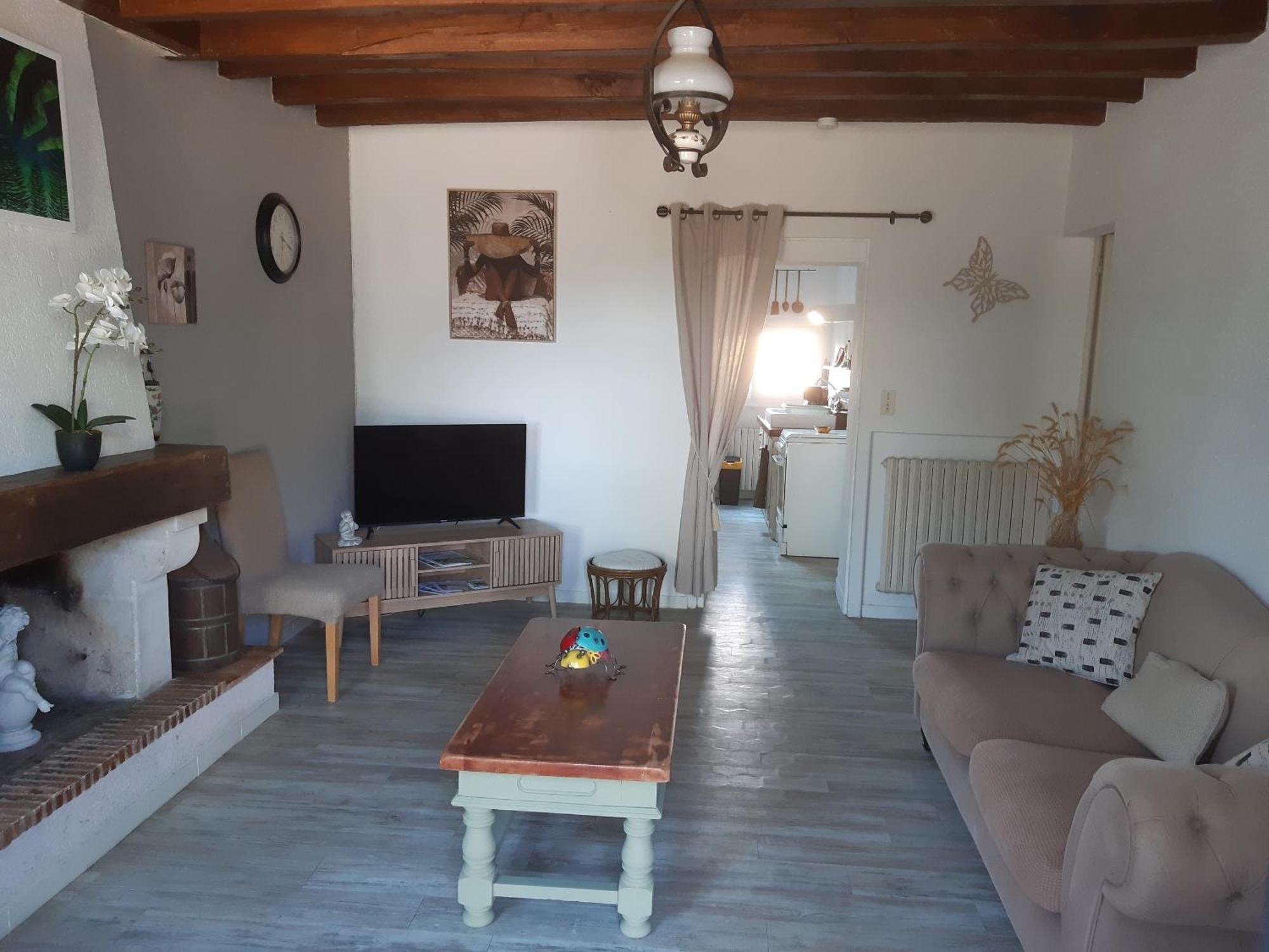 Maison A La Campagne - Piscine Beaulieu-sur-Layon Rum bild